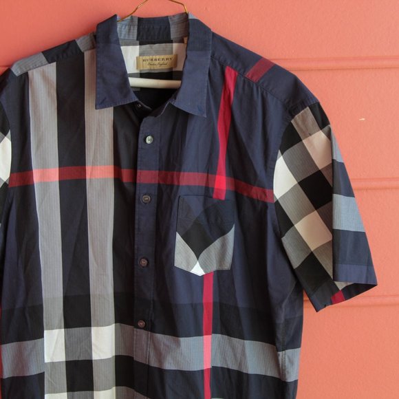 Burberry Other - Burberry Mens Short sleeve Button Down